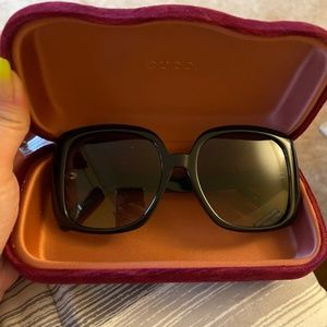 Gucci Square oversized sunglasses